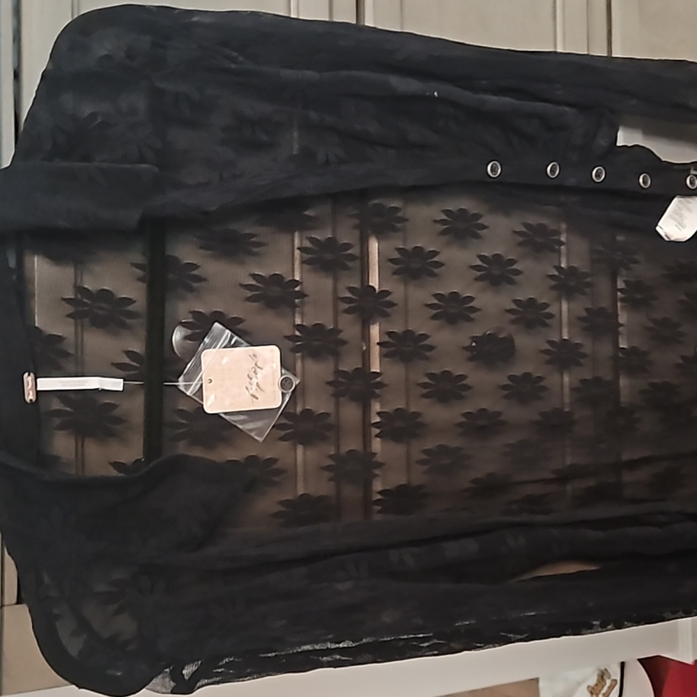 Free people sheer blouse